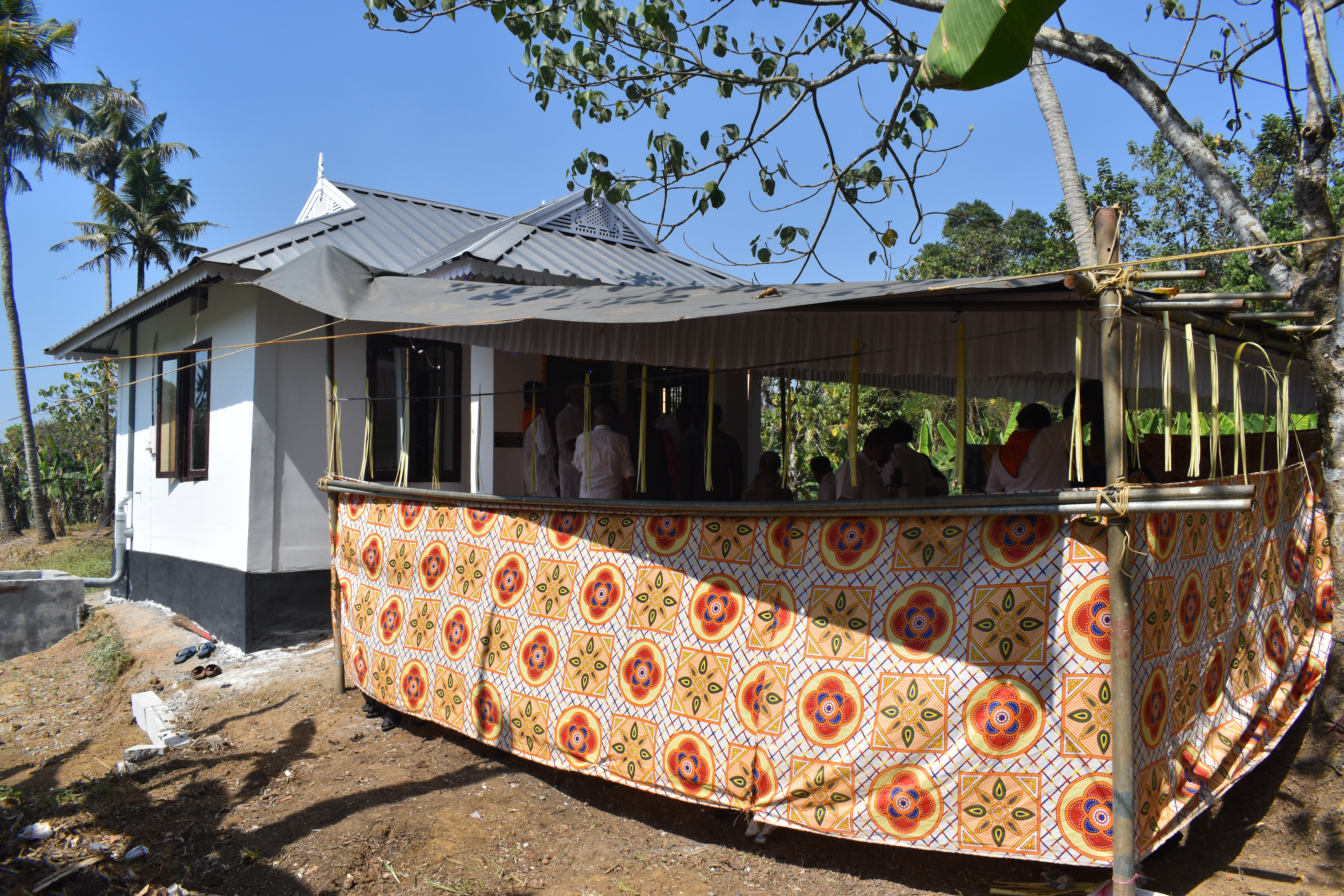 Completed house